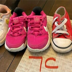 Nike converse sneaker shoes toddler baby 7c